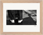 This is Where He Stood Framed print 20x25 cm / 8x10″ Wood frame 20