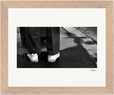 This is Where He Stood Framed print 20x25 cm / 8x10″ Wood frame 20