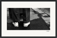 This is Where He Stood Framed print 28x43 cm / XL (11x17″) Black frame 48