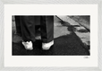 This is Where He Stood Framed print 30x45 cm / 12x18″ White frame 11