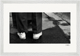 This is Where He Stood Framed print 30x45 cm / 12x18″ White frame 11