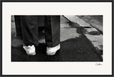 This is Where He Stood Framed print 40x60 cm / 16x24″ Black frame 51