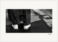 This is Where He Stood Framed print 50x70 cm / 20x28″ White frame 14