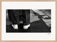 This is Where He Stood Framed print 50x70 cm / 20x28″ Wood frame 25