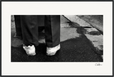 This is Where He Stood Framed print 60x90 cm / 24x36″ Black frame 56
