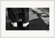 This is Where He Stood Framed print 60x90 cm / 24x36″ White frame 16