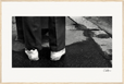 This is Where He Stood Framed print 60x90 cm / 24x36″ Wood frame 30