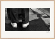 This is Where He Stood Framed print 70x100 cm / 28x40″ Wood frame 29