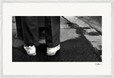 This is Where He Stood Framed print A1 (59.4 x 84.1 cm) White frame 14