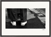 This is Where He Stood Framed print A2 (42 x 59.4 cm) Black frame 36
