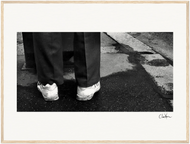 This is Where He Stood Framed print A2 (42 x 59.4 cm) Wood frame 26