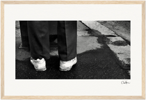 This is Where He Stood Framed print A3 (29.7 x 42 cm) Wood frame 23