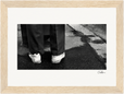 This is Where He Stood Framed print 13x18 cm / 5x7″ Wood frame 19