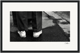 This is Where He Stood Framed print 28x43 cm / XL (11x17″) Black frame 48