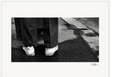 This is Where He Stood Framed print 50x70 cm / 20x28″ White frame 14
