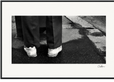This is Where He Stood Framed print 60x90 cm / 24x36″ Black frame 56