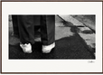 This is Where He Stood Framed print 70x100 cm / 28x40″ Dark wood frame 44