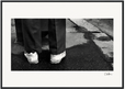 This is Where He Stood Framed print A1 (59.4 x 84.1 cm) Black frame 54