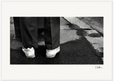 This is Where He Stood Framed print A1 (59.4 x 84.1 cm) White frame 15
