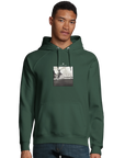 Transcendence - "Ready to Fly" Hoodie Bottle Green XS 51