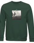 Transcendence - "Ready to Fly" Sweatshirt Bottle Green 1