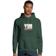 Transcendence - "Ready to Fly" Hoodie Bottle Green 3