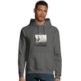 Transcendence - "Ready to Fly" Hoodie charcoal melange 3