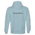 Transcendence - "Ready to Fly" Hoodie creamy blue 2