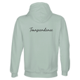 Transcendence - "Ready to Fly" Hoodie creamy green 2