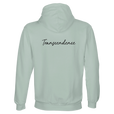 Transcendence - "Ready to Fly" Hoodie creamy green 2