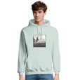 Transcendence - "Ready to Fly" Hoodie creamy green 3
