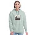 Transcendence - "Ready to Fly" Hoodie creamy green 5
