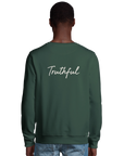 Truthful - "Have a Looksie" Sweatshirt Bottle Green 4