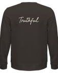 Truthful - "Have a Looksie" Sweatshirt deep charcoal grey 2