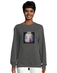 Truthful - "Have a Looksie" Sweatshirt Grey Melange 5