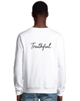 Truthful - "Have a Looksie" Sweatshirt White 4