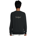Truthful - "Have a Looksie" Sweatshirt Black XS 6