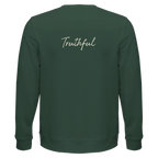 Truthful - "Have a Looksie" Sweatshirt Bottle Green XS 2