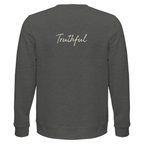 Truthful - "Have a Looksie" Sweatshirt Grey Melange XS 2
