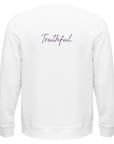 Truthful - "Have a Looksie" Sweatshirt White XS 2