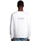 Truthful - "Have a Looksie" Sweatshirt White XS 4