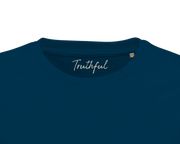 Truthful - "Have a Looksie" T-shirt denim XS 2