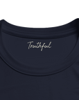 Truthful - "Have a Looksie" T-shirt French Navy XS 2