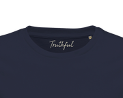 Truthful - "Have a Looksie" T-shirt French Navy XS 2