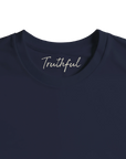 Truthful - "Have a Looksie" T-shirt French Navy XS 65