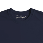 Truthful - "Have a Looksie" T-shirt French Navy XS 2