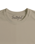 Truthful - "Have a Looksie" T-shirt Khaki XS 2