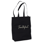 Truthful - "Have A Looksie" Tote Bag Black 3