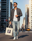 Truthful - "Have A Looksie" Tote Bag Natural 6