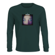 Truthful - "Have a Looksie" Long sleeve green empire 1
